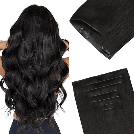 Art. Tape Hair Extensions #1B - 22" - StatusSalonServices