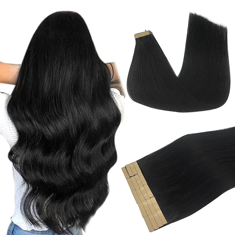 Art. Tape Hair Extensions #1 - 20"