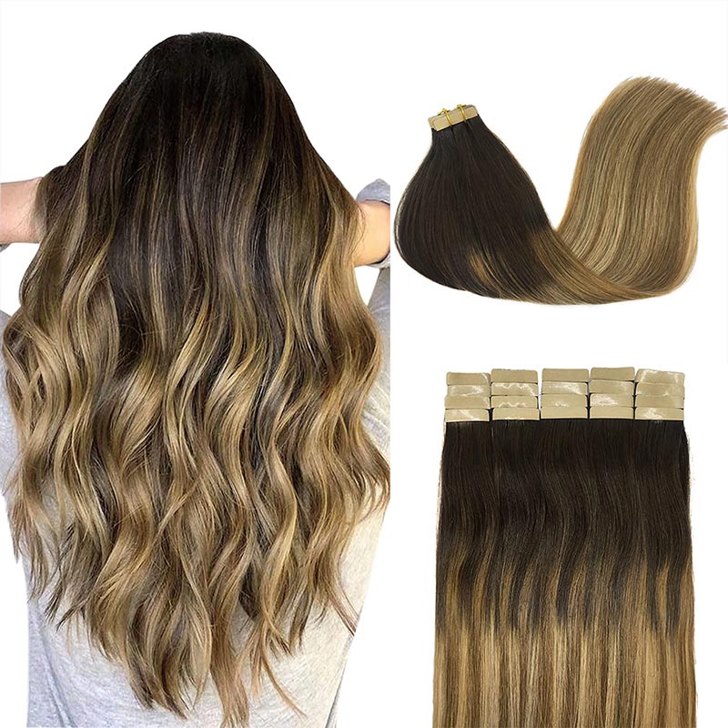 Art. Tape Hair Extensions #2D/4G/6D - 20"