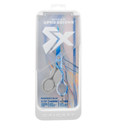 Cricket Rhapsody Blue Scissor 5.75