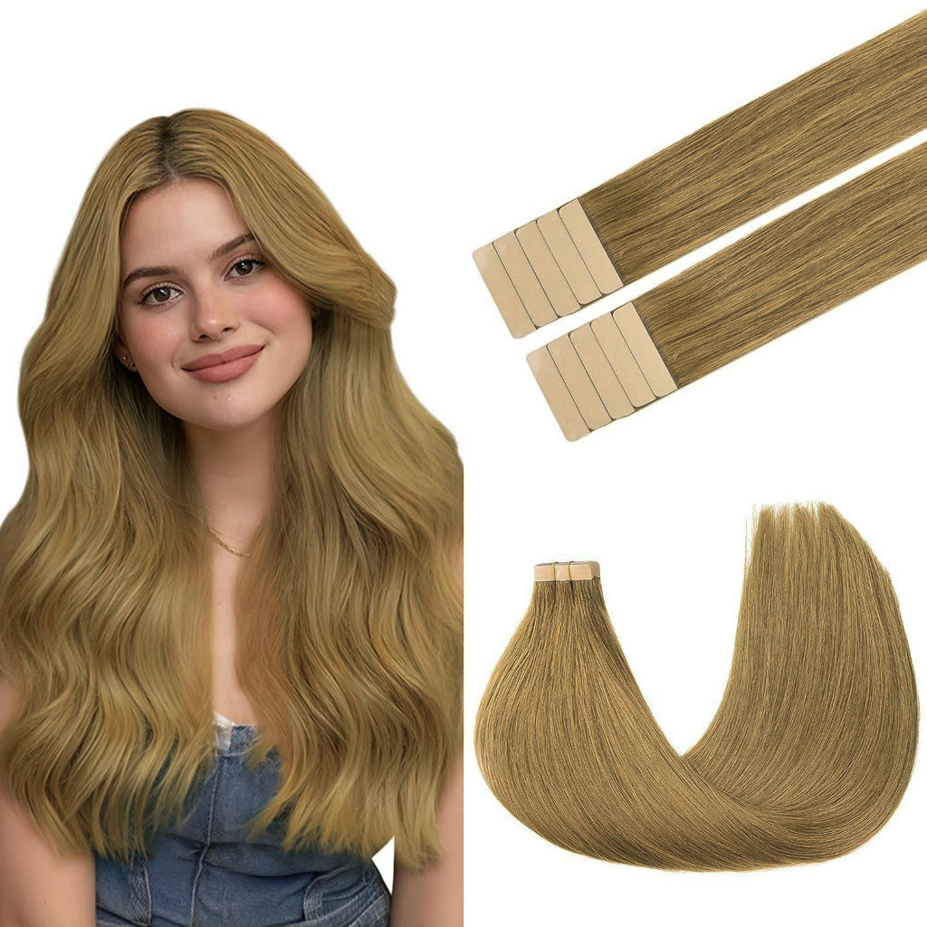 Art. Tape Hair Extensions #8C - 20" - StatusSalonServices