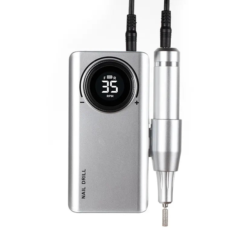Nail Drill Machine - Silver - StatusSalonServices