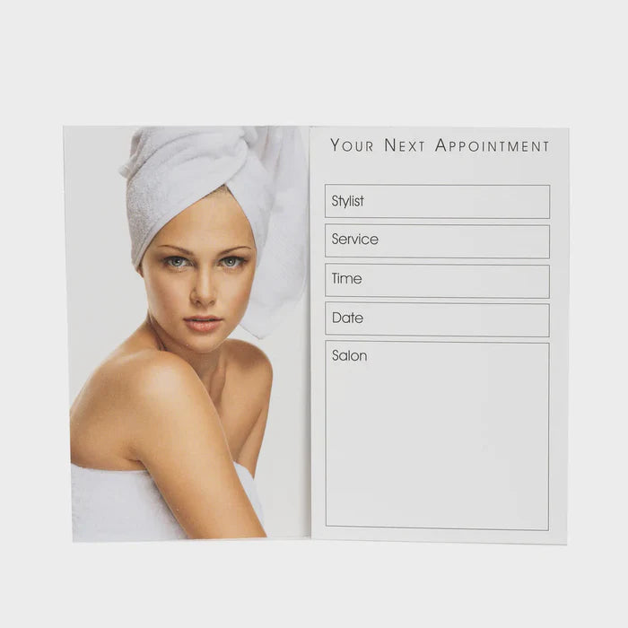 Appointment Cards Beauty - Turban x100