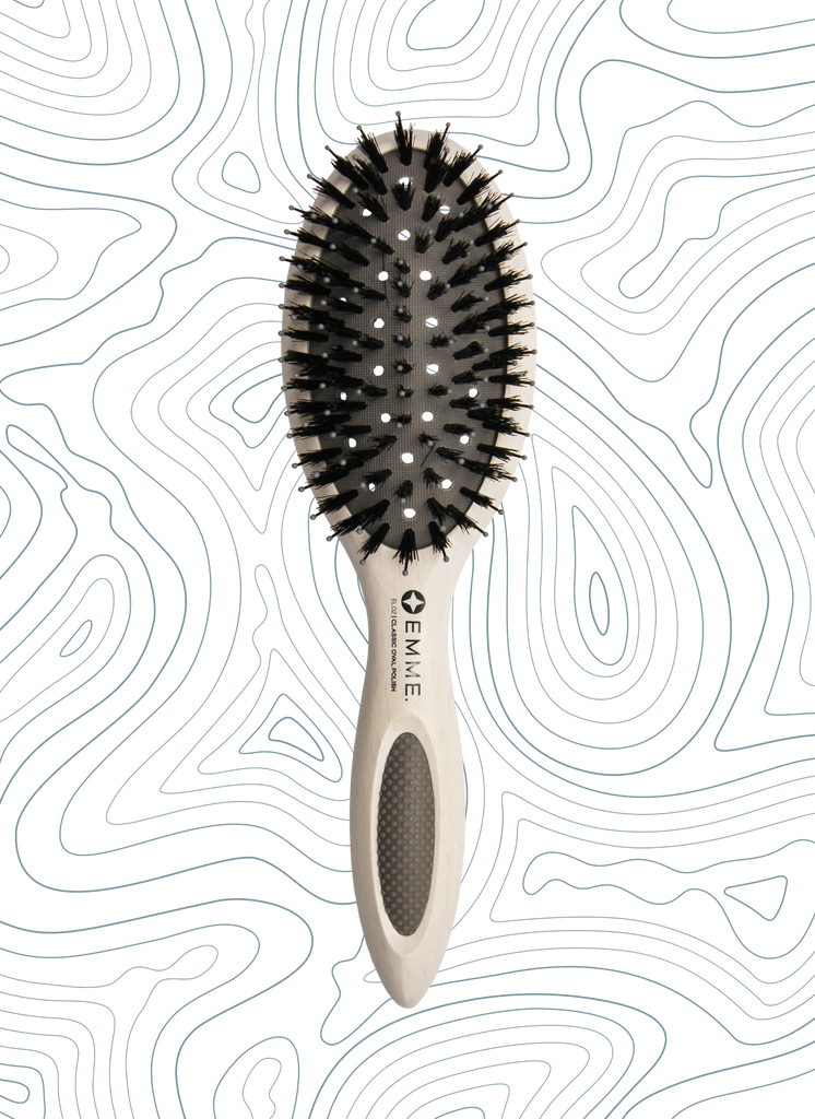 Emme - Classic Oval Polish Brush