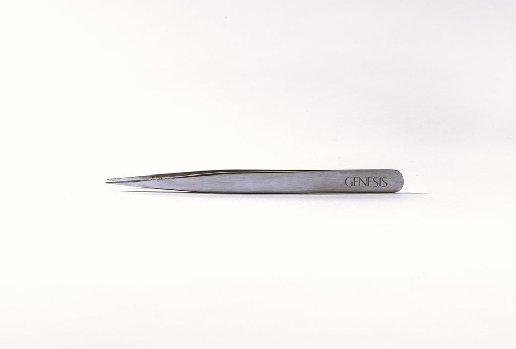 Genesis - Brow Tweezers Silver