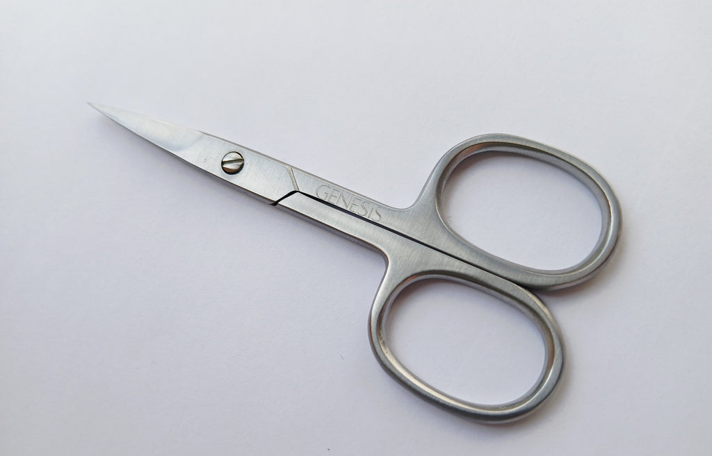 Genesis - Straight Brow Scissors Silver