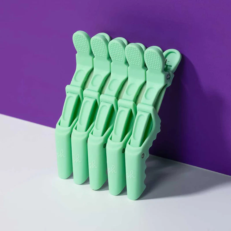 Simply Hair Green Sectioning Clips