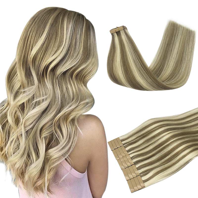 Art. Tape Hair Extensions #P8B/60B - 20" - StatusSalonServices