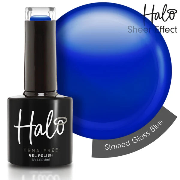 Stained Glass Blue