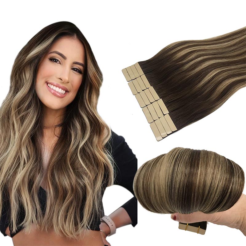 Art. Tape Hair Extensions #4B/26/4B - 20"