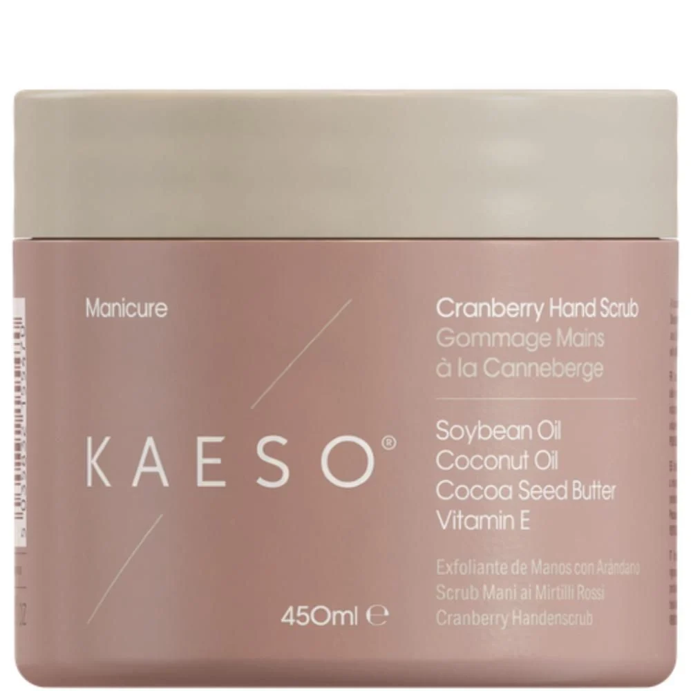 Kaeso Manicure Cranberry Hand Scrub 450ml - StatusSalonServices