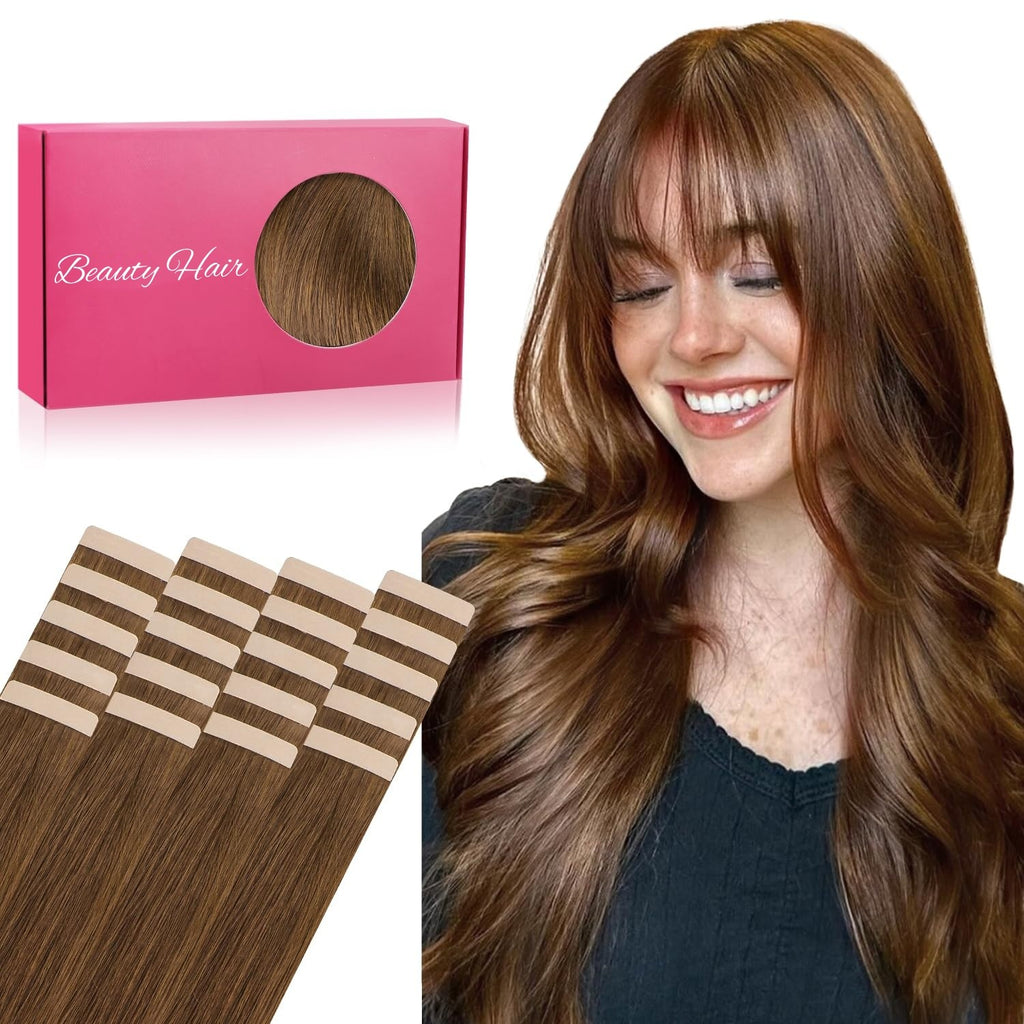 Art. Tape Hair Extensions #6B - 22" - StatusSalonServices