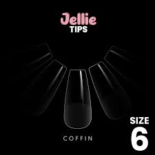 Halo Jellie Nail Tips, Sizes 6, 50 One Size