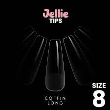 Halo Jellie Nail Tips, Sizes 8, 50 One Size