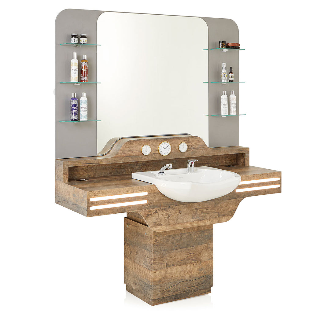 Cadillac Barber Mirror Unit