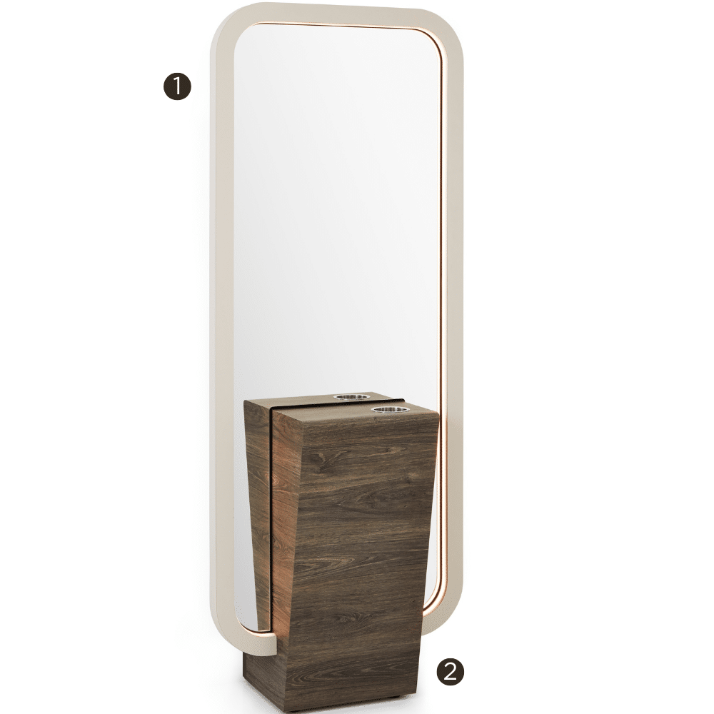 Flame Mirror - StatusSalonServices