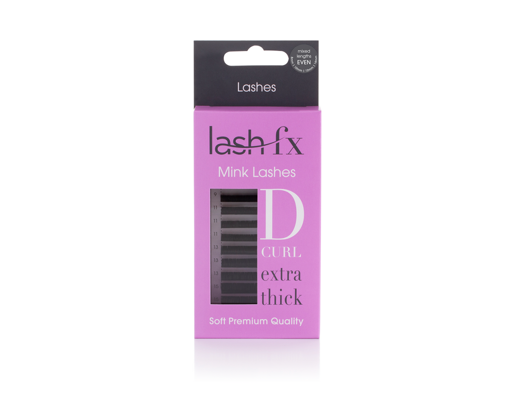 Lash FX Mink Lashes Mixed Tray (Even) D Curl
