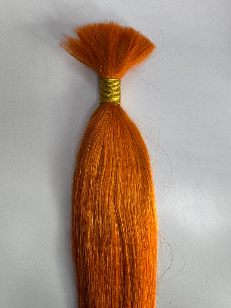 Bulk Hair - Orange 100g