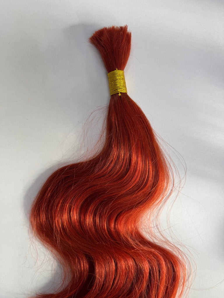 Bulk Hair - Red 100g