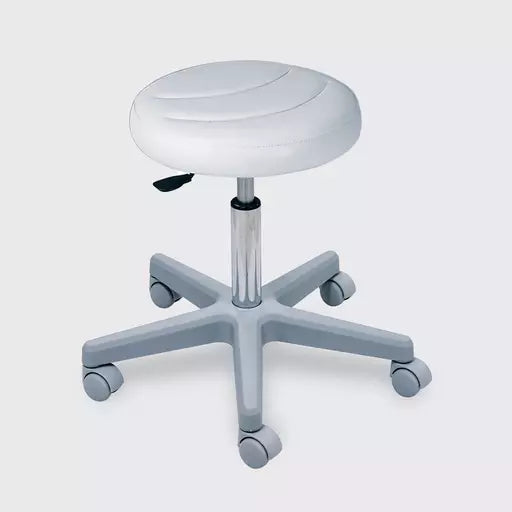 Lemi Seamless Gas Lift Stool - White