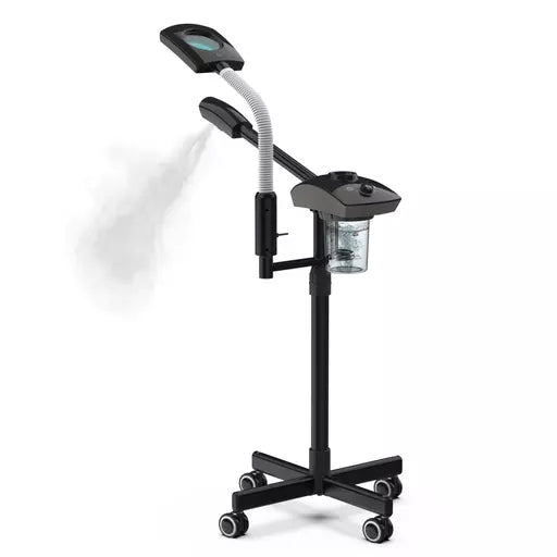 Skinmate 2 in 1 Steamer & Mag Lamp Black