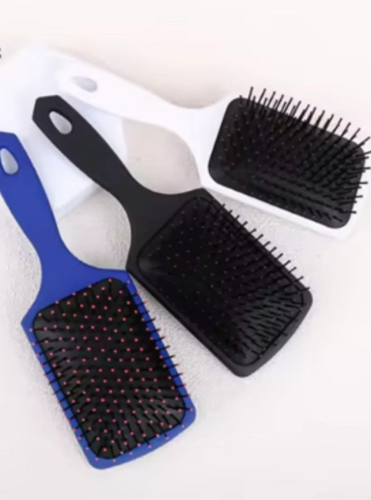 White Paddle Brush