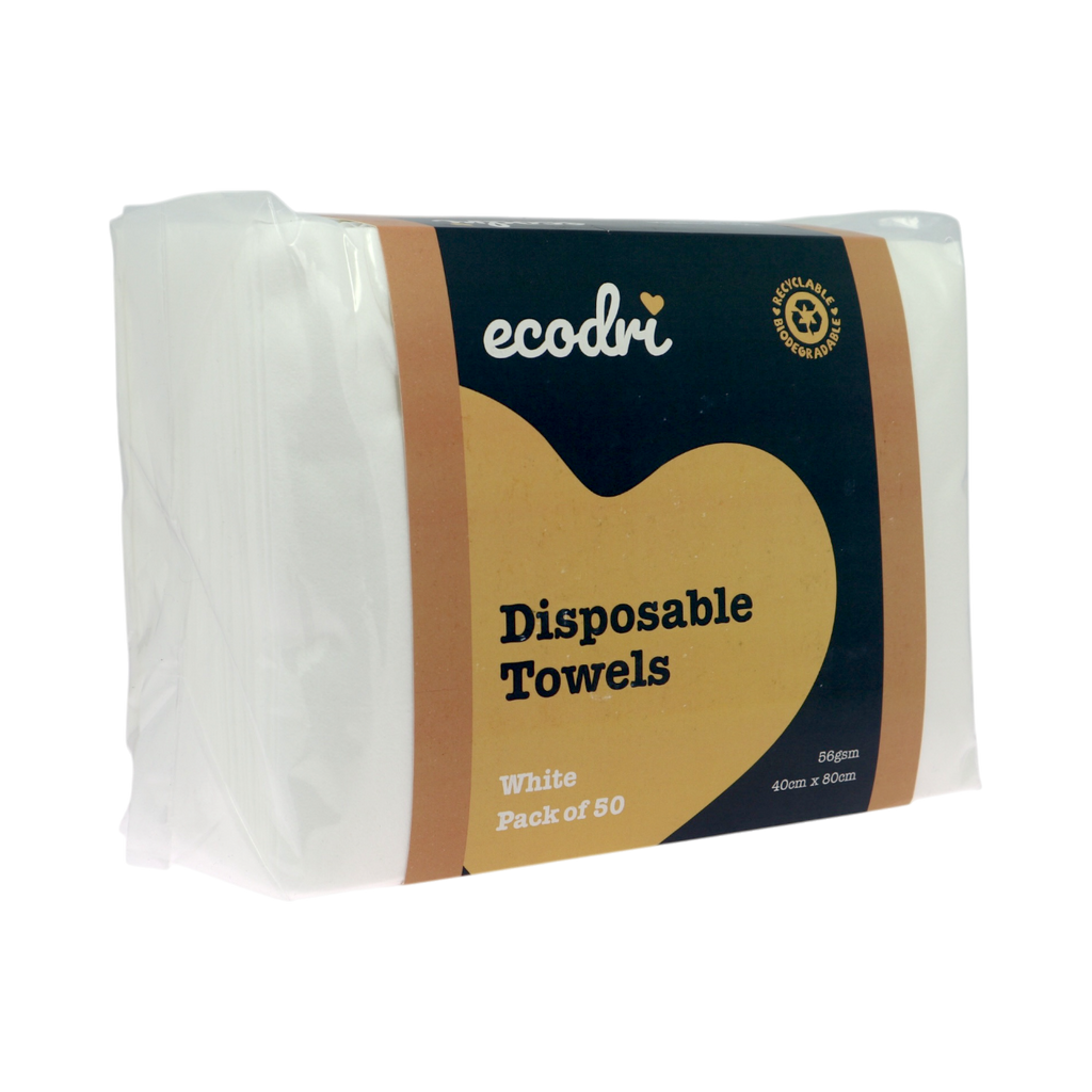 EcoDri Disposable Towel White (50pc)