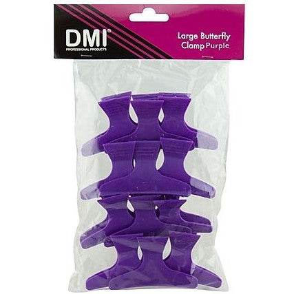Butterfly Clamps Purple Large