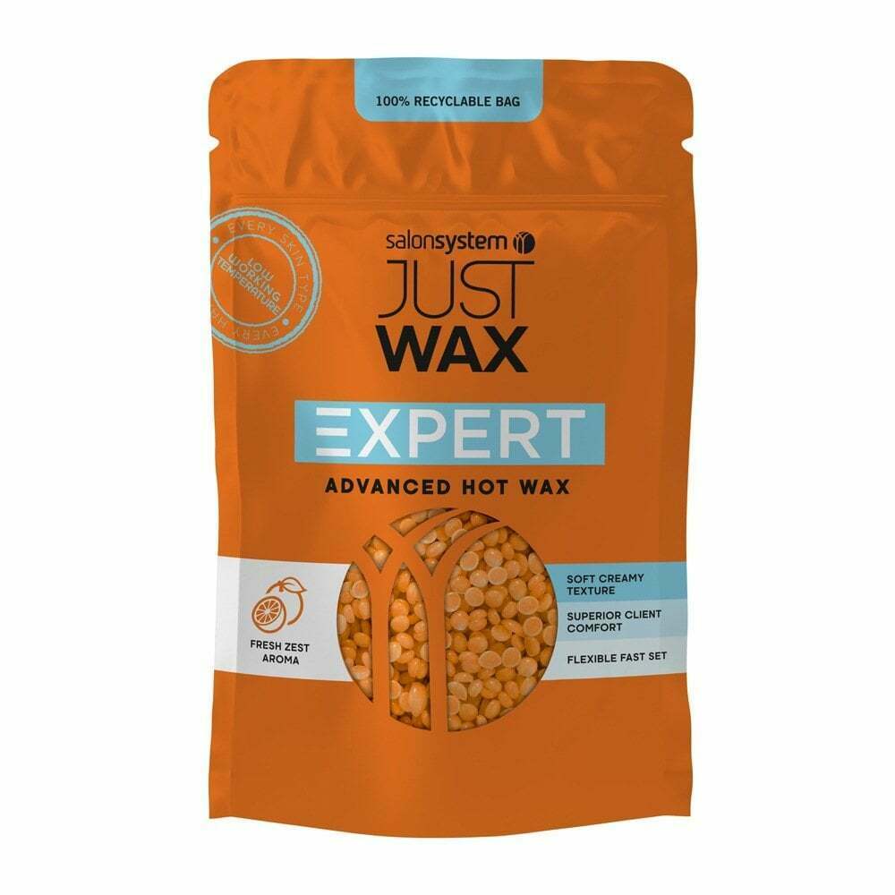 JUST WAX Expert Advanced Hot Wax - Fresh Zest  700g