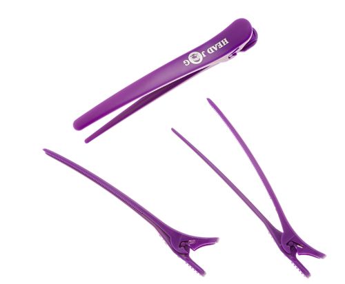 Hair Tools Klip-itz Purple (6pcs)