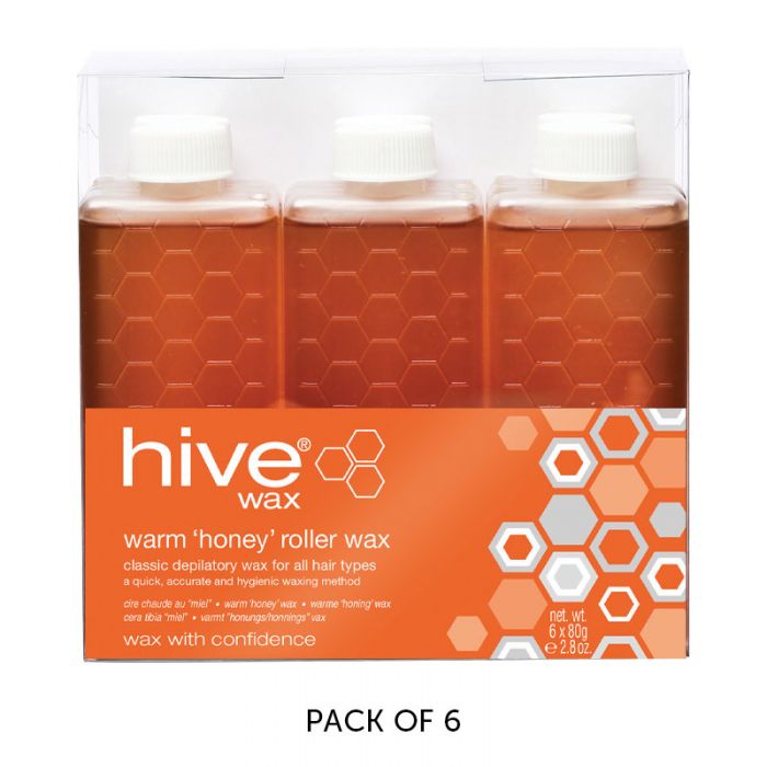 Warm Honey Wax (6 x 80g)