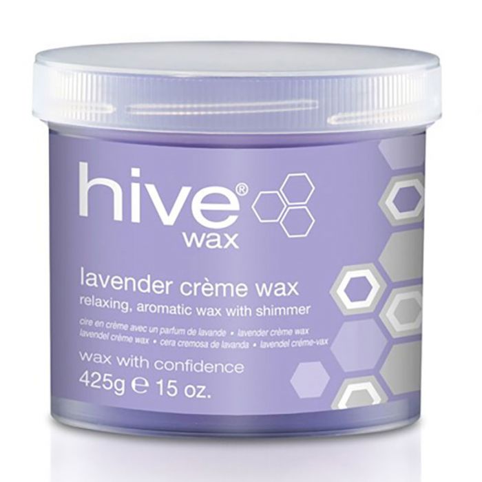 Warm Lavender Shimmer Creme Wax 425g